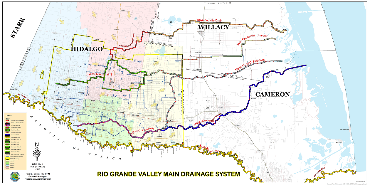 Water Flow Map